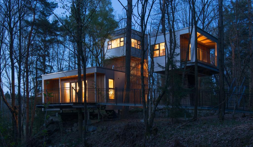 Baumhaus Lodge Schrems Schrems  Exteriör bild